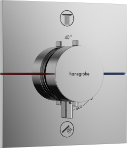 Hansgrohe ShowerSelect Comfort E Bateria termostatyczna do 2 odbiorników 15572000