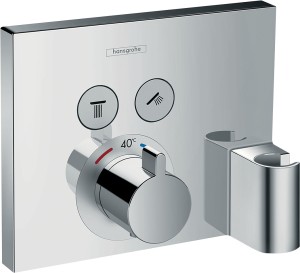 Hansgrohe ShowerSelect Bateria termostatyczna do 2 odbiorników z uchwytem 15765000