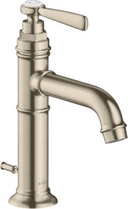 AXOR Montreux Jednouchwytowa bateria umywalkowa 100 z odpływem 16515820