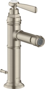 AXOR Montreux Jednouchwytowa bateria bidetowa z odpływem cięgnowym 16526820
