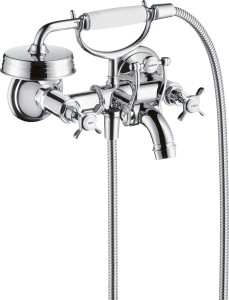 AXOR Montreux 2-uchwytowa bateria wannowa z uchwytami krzyżowymi 16540000