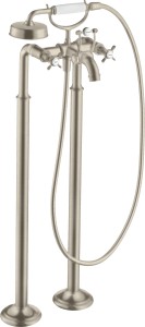 AXOR Montreux 2-uchwytowa bateria wannowa z uchwytami krzyżowymi 16547820