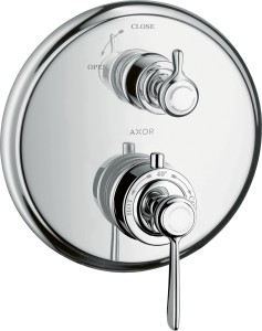 AXOR Montreux Bateria termostatyczna z uchwytem i zaworem do 1 odbiornika 16801000