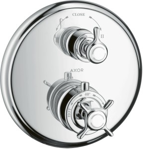 AXOR Montreux Bateria termostatyczna z uchwytem krzyżowym do 2 odbiorników 16820000