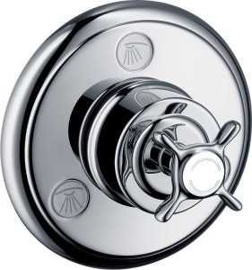 AXOR Montreux Zawór odcinająco-przełączający Trio/Quattro z uchwytem 16830340
