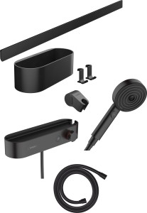 Hansgrohe WallStoris Pakiet główka prysznicowa 105 3jet Activation EcoSmart 24250670