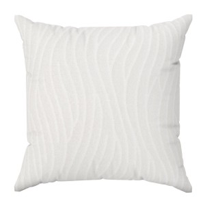 POSZEWKA WYTŁACZANA WELUR VELVET 40 X 40 CM BIAŁA