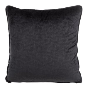 POSZEWKA WYTŁACZANA WELUR VELVET 40 X 40 CM CZARNA