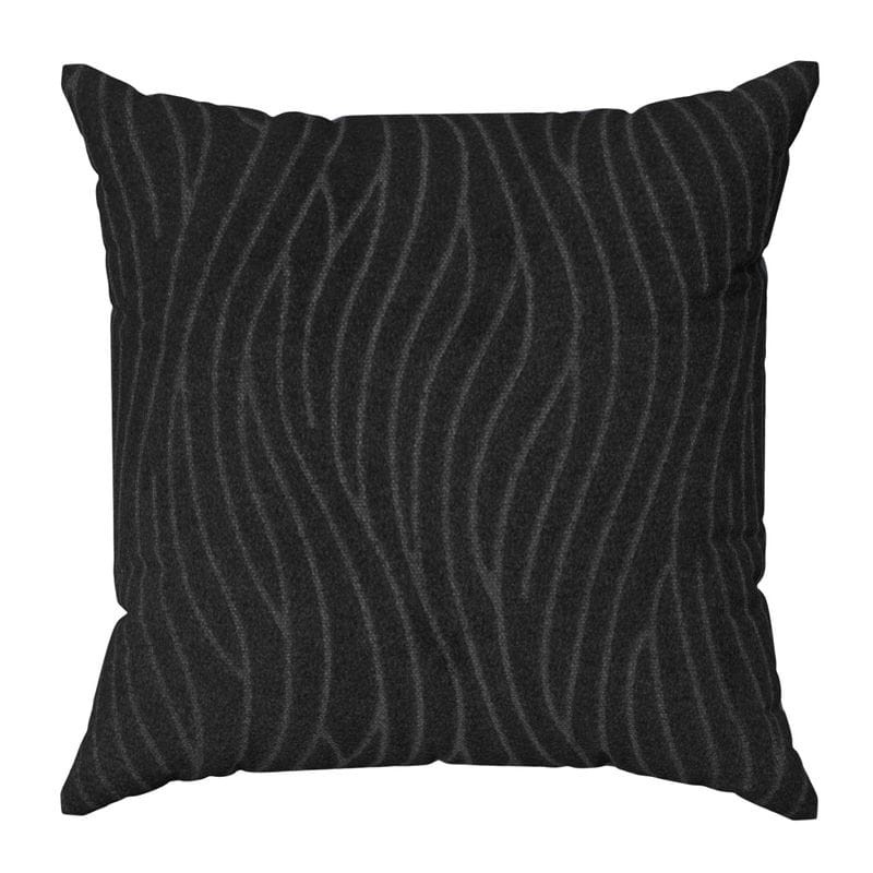 POSZEWKA WYTŁACZANA WELUR VELVET 40 X 40 CM CZARNA