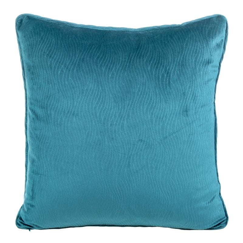 POSZEWKA WYTŁACZANA WELUR VELVET 40 X 40 NIEBIESKA