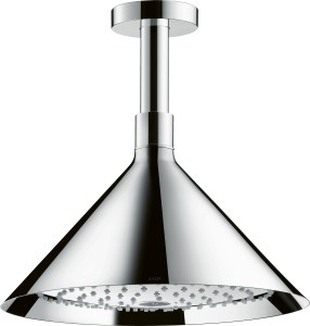 AXOR Showers/Front Głowica prysznicowa 240 2jet z przyłączem sufitowym 26022000