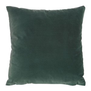 POSZEWKA Z MATOWEGO WELWETU 45X45 CM CIEMNOMIĘTOWA