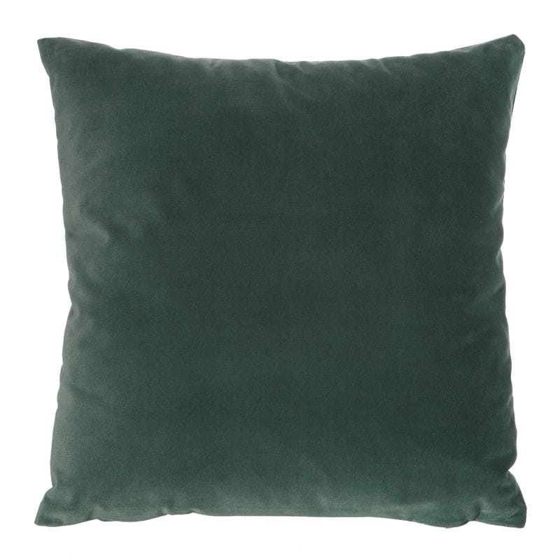 POSZEWKA Z MATOWEGO WELWETU 45X45 CM CIEMNOMIĘTOWA