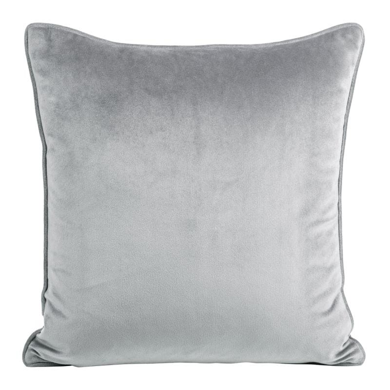 POSZEWKA Z WYPUSTKĄ WELUR VELVET 40X40 GRANATOWA