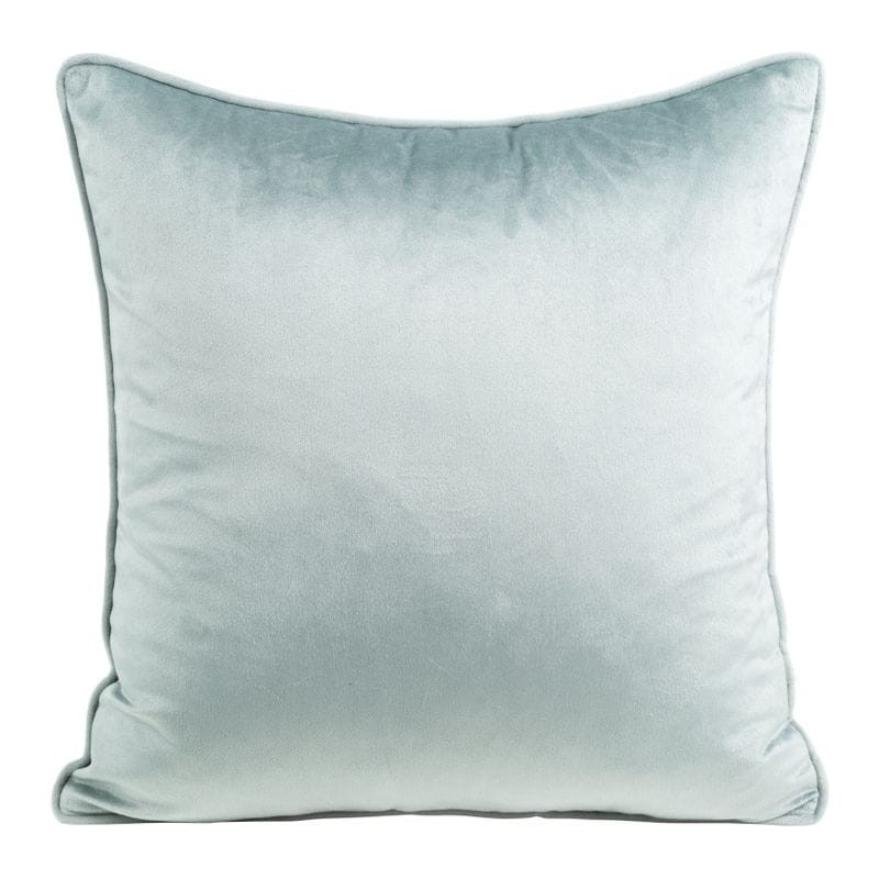 POSZEWKA Z WYPUSTKĄ WELUR VELVET 40X40 SZAŁWIOWA