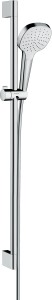 Hansgrohe Croma Select E Zestaw prysznicowy 110 1jet z drążkiem 90 cm 26594400