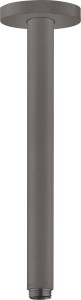 HG Przyłącze sufitowe S 30 cm, Czarny Chrom Szczotkowany 27389340