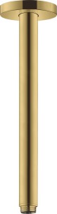 HG Przyłącze sufitowe S 30 cm, Złoty Optyczny Polerowany 27389990