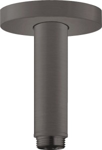 HG Przyłącze sufitowe S 10 cm, Czarny Chrom Szczotkowany 27393340