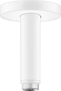 HG Przyłącze sufitowe S 10 cm, Biały Matowy 27393700