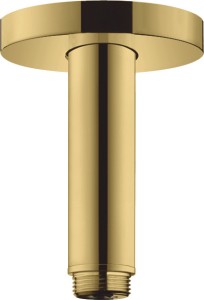 HG Przyłącze sufitowe S 10 cm, Złoty Optyczny Polerowany 27393990
