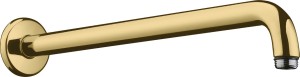 HG Ramię prysznicowe 38,9 cm, Złoty Optyczny Polerowany 27413990