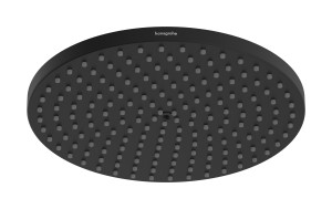 Hansgrohe Raindance S Głowica prysznicowa 240 1jet PowderRain, Czarny Matowy