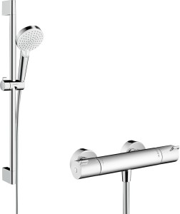 Hansgrohe Crometta System prysznicowy Vario 65 cm z baterią Ecostat 1001 CL