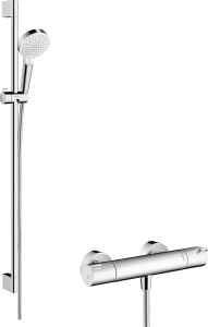 Hansgrohe Crometta System prysznicowy Vario 90 cm z baterią Ecostat 1001 CL