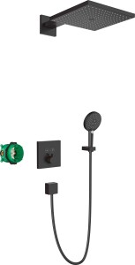 Hansgrohe Raindance E System prysznicowy 300 1jet, ShowerSelect, Czarny Matowy
