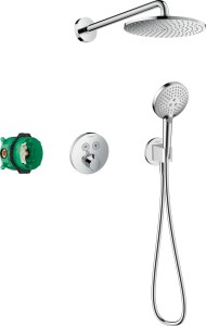 Hansgrohe Raindance S System prysznicowy 240 1 jet PowderRain, Chrom