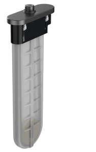 HG sBox Element zewnętrzny, owalny, Czarny Chrom Szczotkowany 28020340