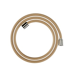 HG Designflex Wąż prysznicowy 160 cm, tekstylny, Złoty Optyczny Polerowany 28260990