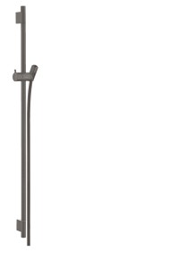 Hansgrohe Unica Drążek prysznicowy S Puro 90 cm, wąż Isiflex 160 cm, Czarny Chrom