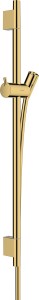 Hansgrohe Unica Drążek prysznicowy S Puro 65 cm z wężem Isiflex 160 cm, Złoty