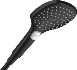 Hansgrohe Raindance Select E Główka prysznicowa 120 3jet PowderRain, Czarny Matowy