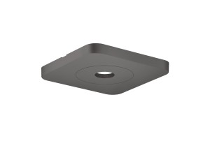 AX Citterio C Rozeta sufitowa 120/120 softsquare, Czarny Chrom Szczotkowany 28802340