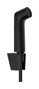 HG Główka prysznicowa Bidette 1jet S EcoSmart z uchwytem Hansgrohe, Czarny Matowy