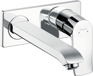 Hansgrohe Metris Jednouchwytowa bateria umywalkowa ścienna, Chrom 22,5 cm