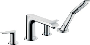 Hansgrohe Metris 4-otworowa bateria na brzeg wanny 31442000