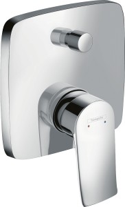 Hansgrohe Metris Jednouchwytowa bateria wannowa zgodna z normą EN 1717 31451000