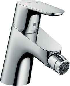 Hansgrohe Focus Jednouchwytowa bateria bidetowa z odpływem Push-Open 31922000