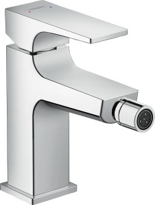 Hansgrohe Metropol Jednouchwytowa bateria bidetowa z odpływem Push-Open 32520000