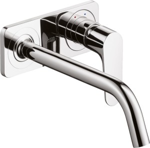 AXOR Citterio M Jednouchwytowa bateria umywalkowa z wylewką 227 mm i płytką 34115000