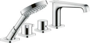 AXOR Citterio E 4-otworowa bateria termostatyczna na brzeg wanny 36411000