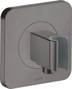 AXOR Citterio E Przyłącze węża prysznicowego 120/120, Czarny Chrom 36724340