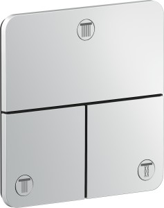 AXOR ShowerSelect Zawór odcinający do 3 odbiorników, Chrom 36781000