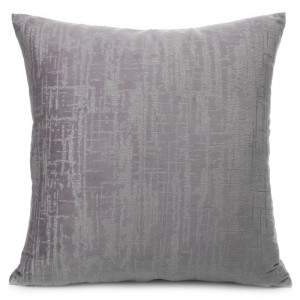 MIĘKKA POSZEWKA WELUROWA VELVET 40X40CM JASNOSZARA