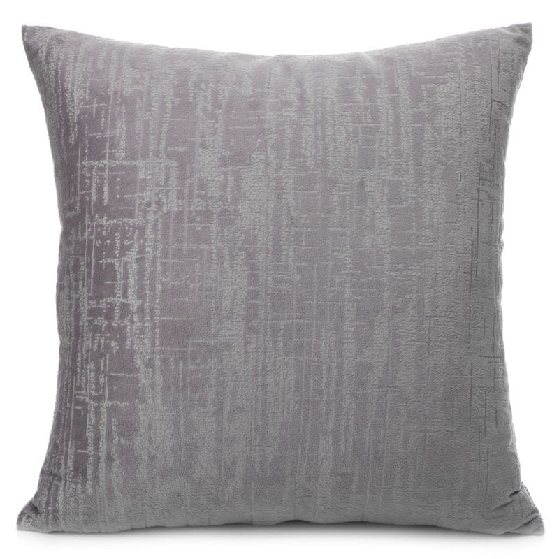 MIĘKKA POSZEWKA WELUROWA VELVET 40X40CM JASNOSZARA