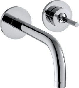 AXOR Uno Jednouchwytowa bateria umywalkowa z wylewką 165 mm i rozetami 38113000